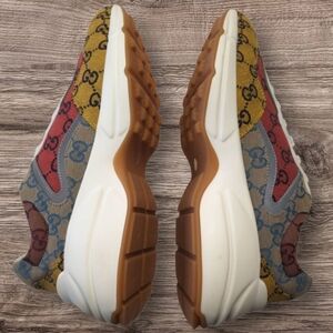 Gucci Rhyton GG Multi Orange Sneakers - Size 10 - StockX Verified